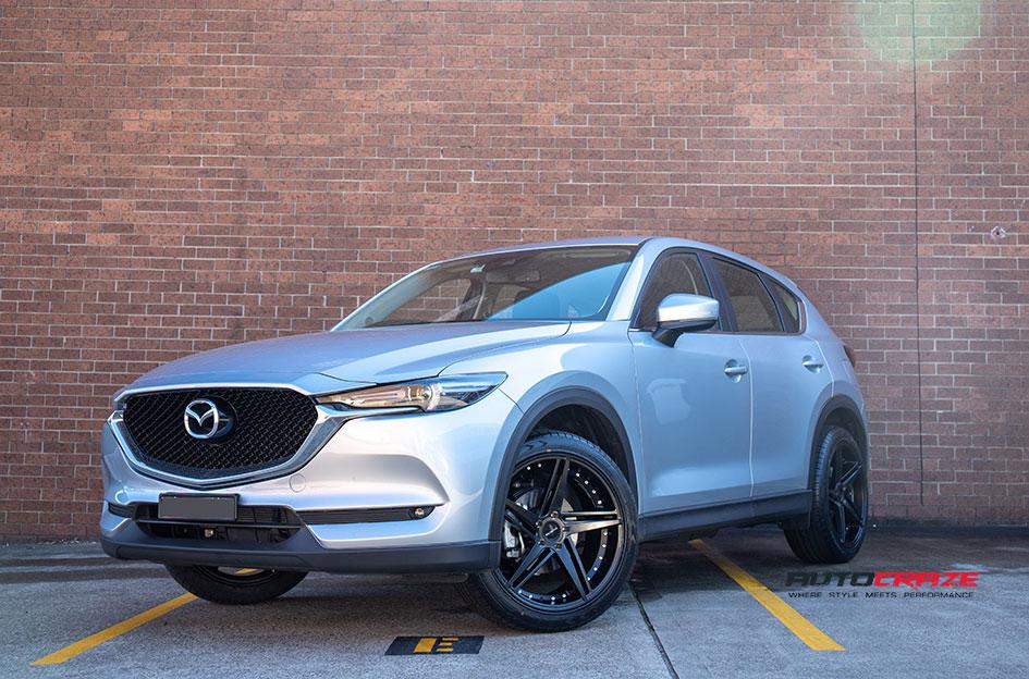 MAZDA CX5 LAGUNA SATIN BLACK